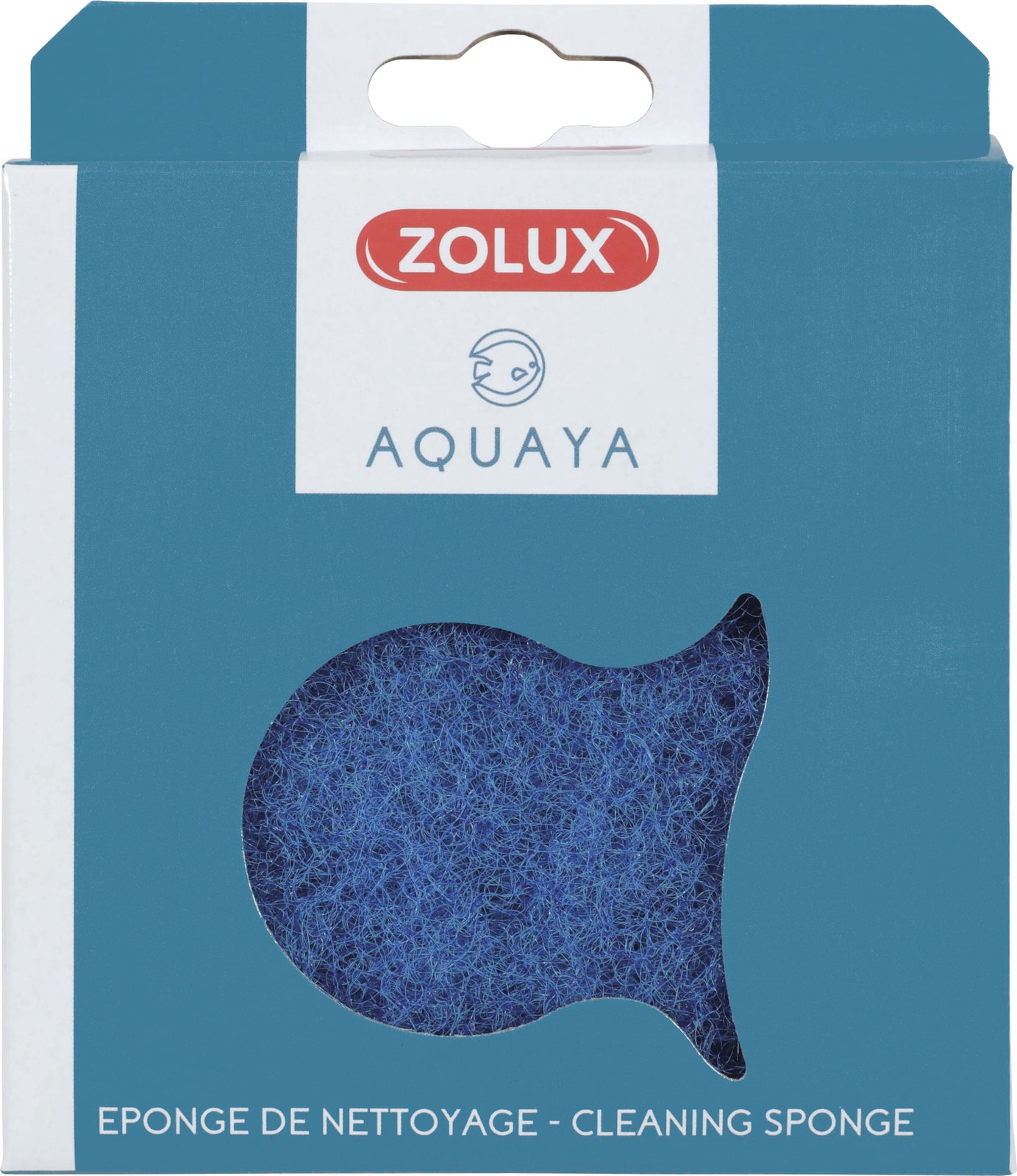 ZOLUX Aquaya Éponge de nettoyage pour les vitres de l\'aquarium et objets
