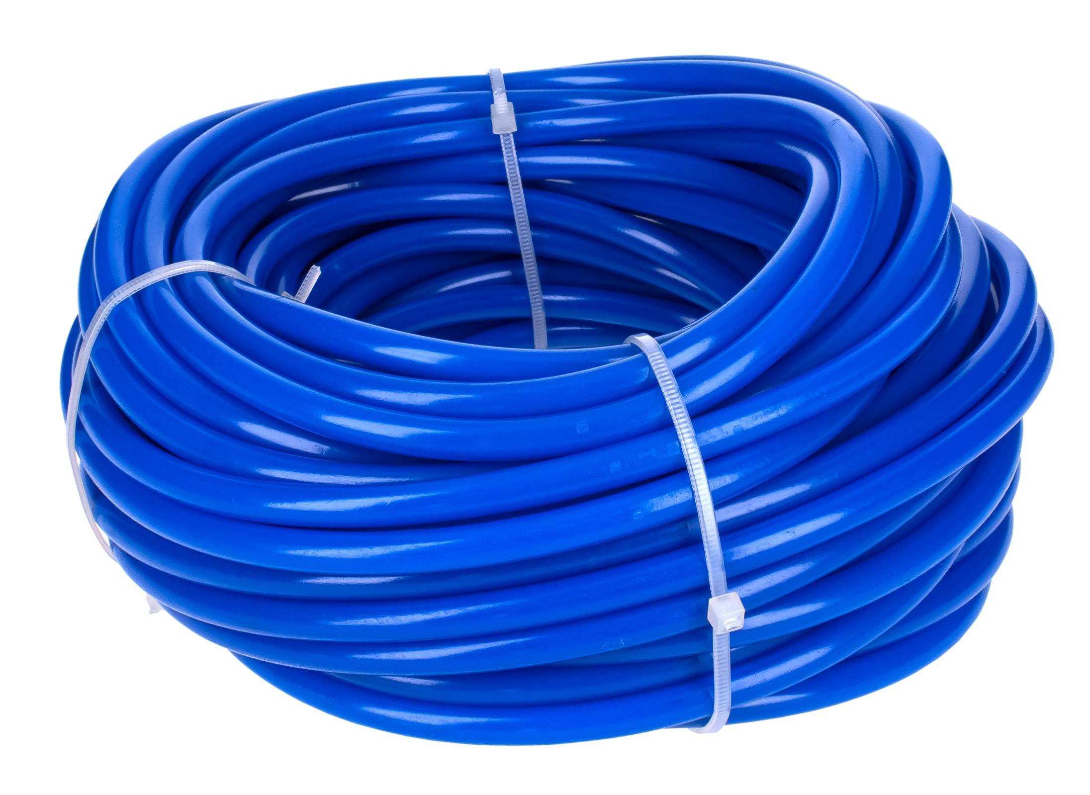 AQUAVIE Tubing Bleu en polyéthylène diamètre 1/4 - Longueur du tuyau 20 m