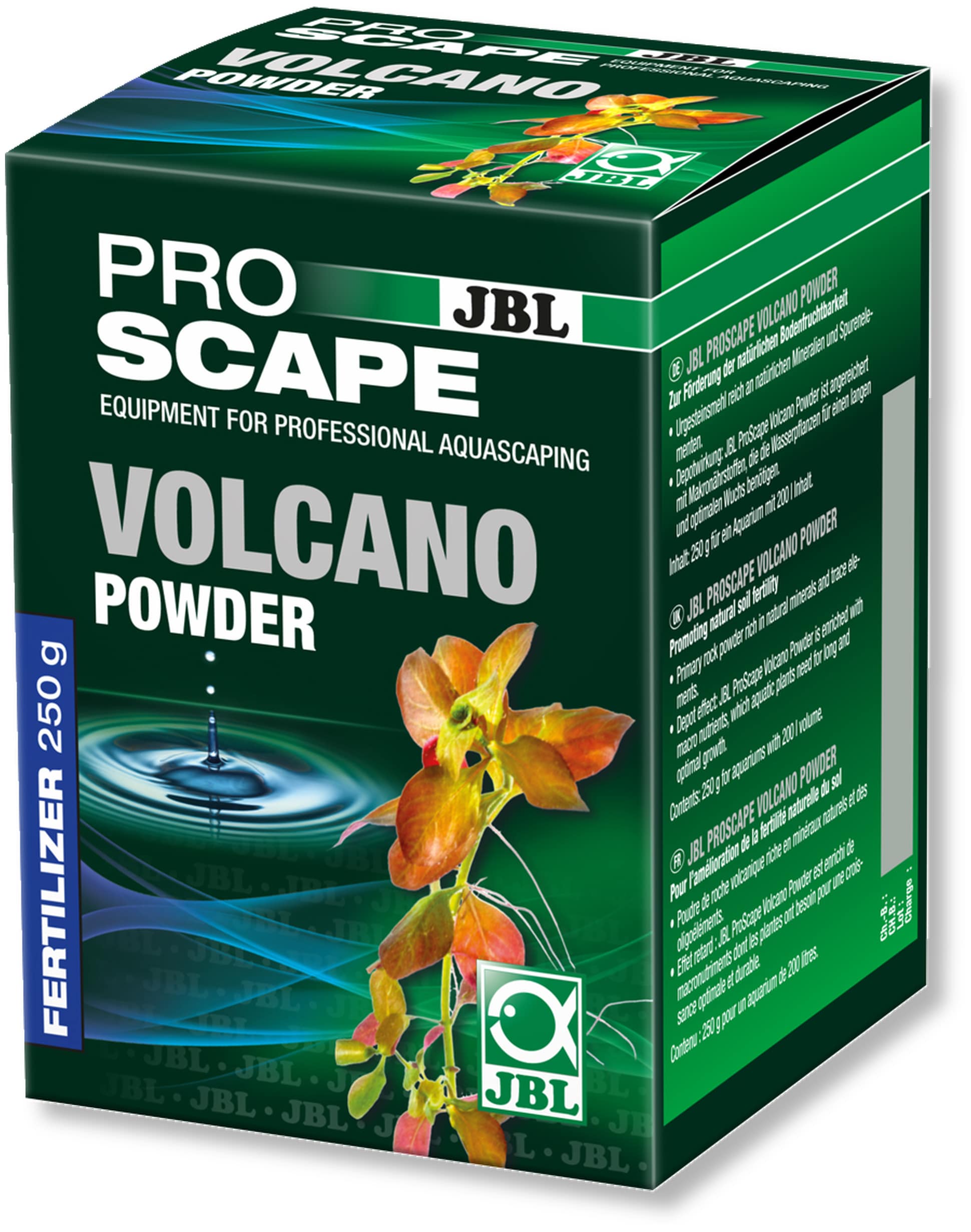 JBL ProScape Volcano Powder 250 gr complément fertilisant en poudre pour sol d\'aquarium