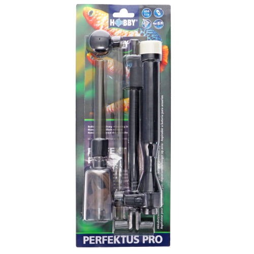 HOBBY Perfektus Pro aspirateur à batterie recheargeable pour le nettoyage du gravier et changements d\'eau