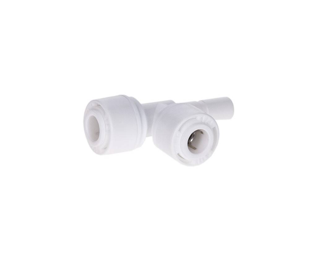 AQUAVIE Raccord en T Stem Plug avec 2 sorties tuyau 1/4 et une sortie mâle 1/4