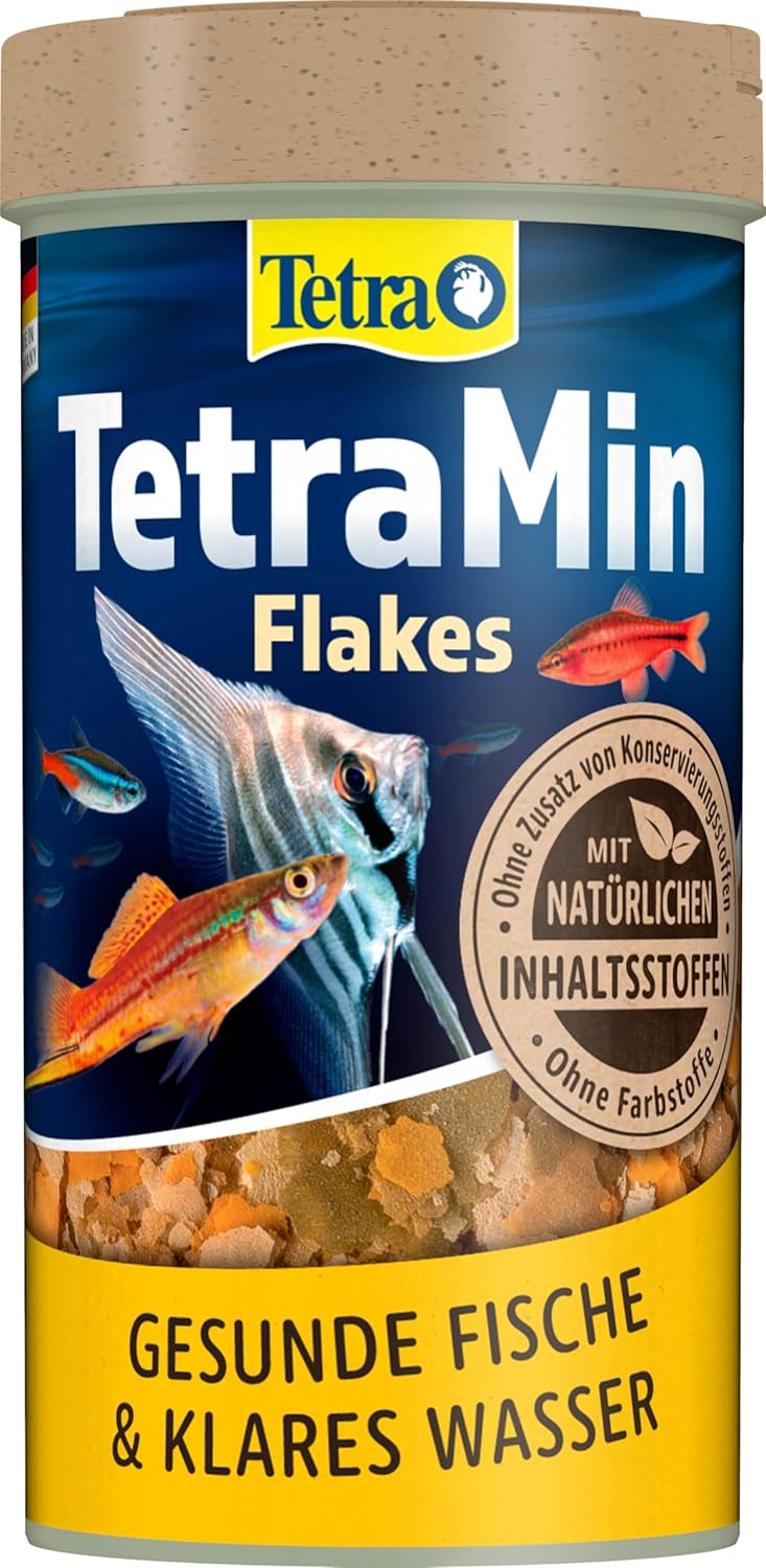 TETRA TetraMin 250 ml aliment complet en flocons de grande qualité pour poissons tropicaux