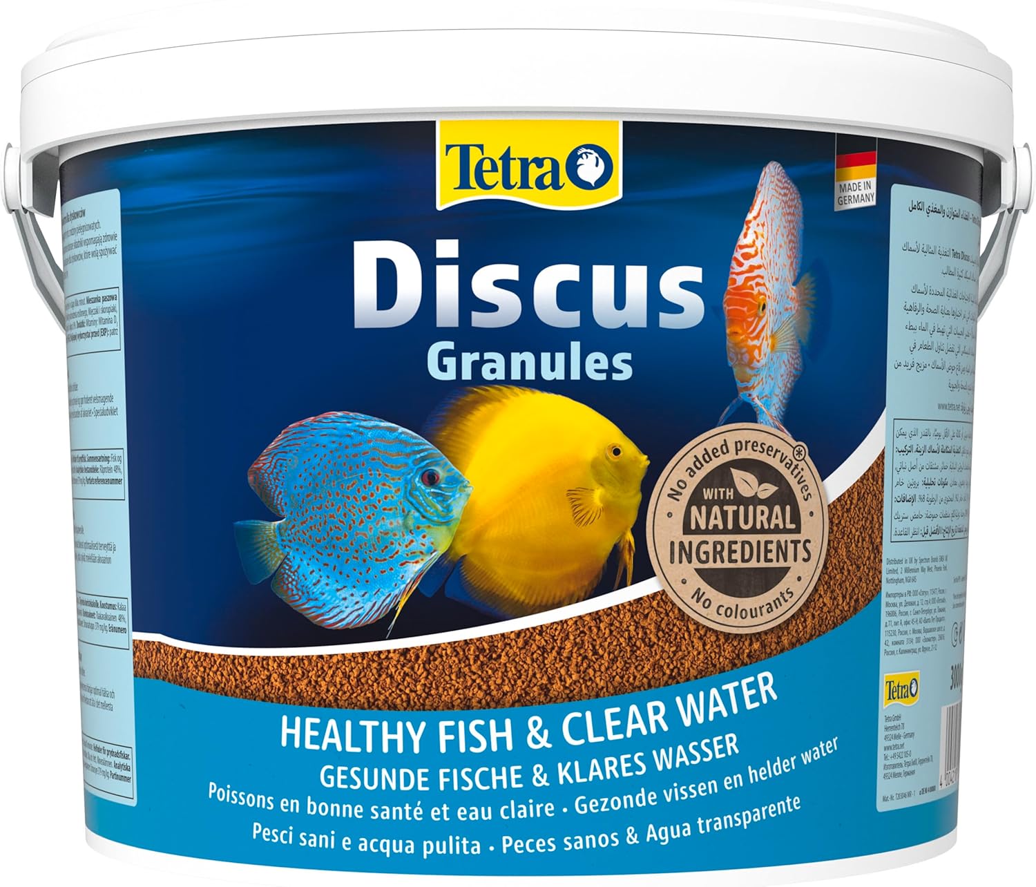 TETRA Discus 10L aliment complet pour les Discus et autres grands poissons d\'ornement
