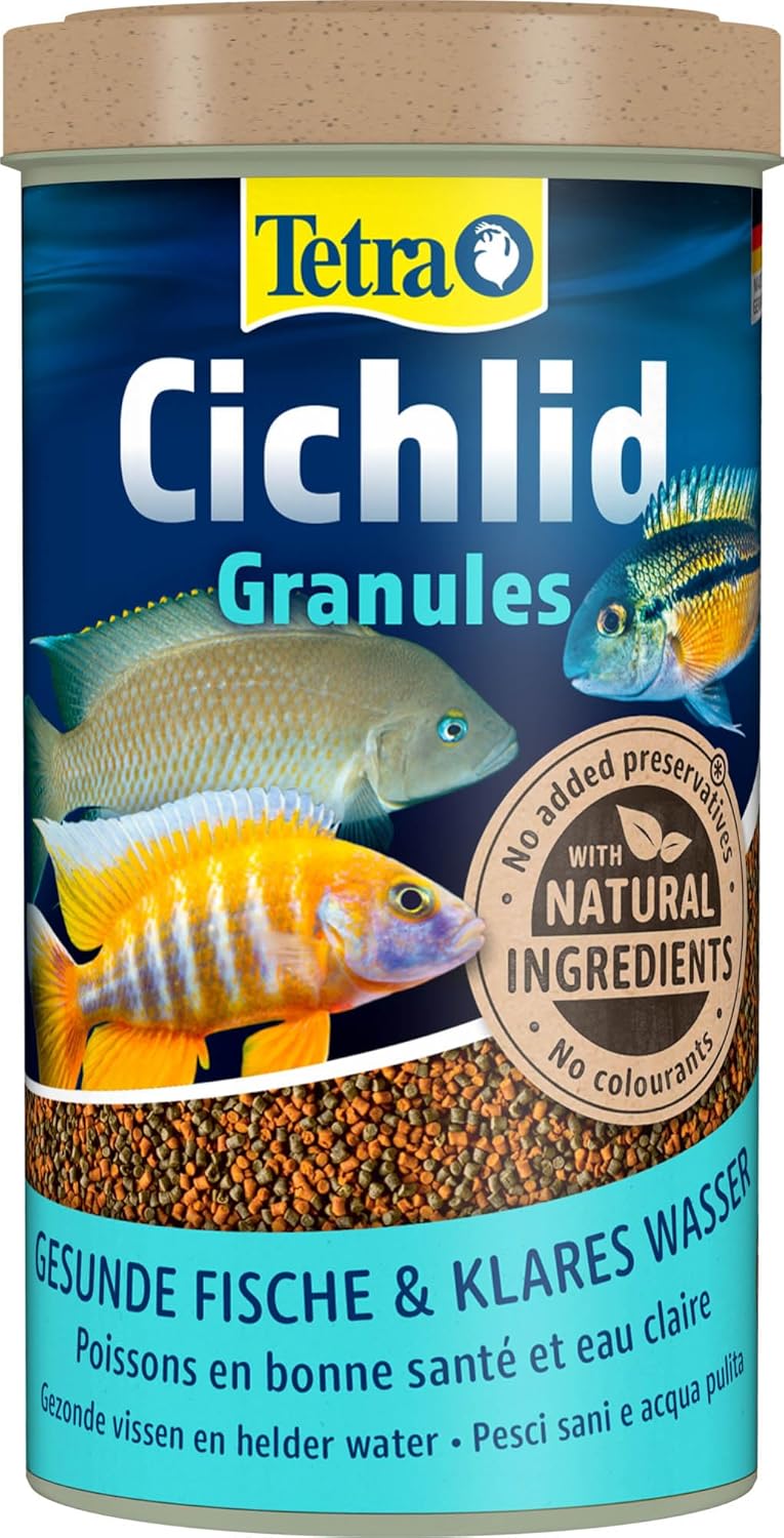 TETRA Cichlid Granules 500 ml aliment complet en granulés pour Cichlidés de taille moyenne de 5 à 10 cm