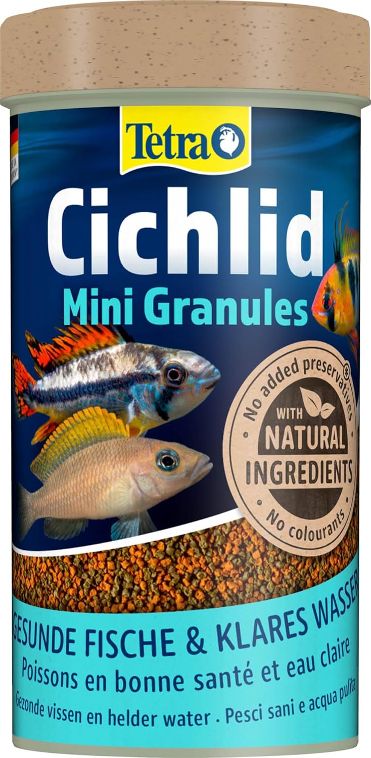 TETRA Cichlid Mini Granules 250 ml aliment complet en granulés pour petits Cichlidés de 3 à 6 cm