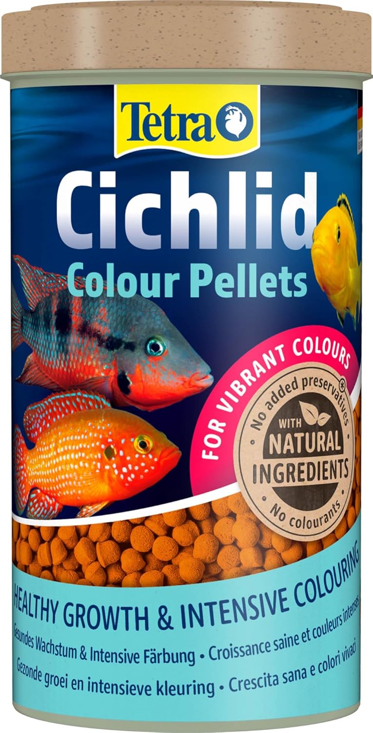 TETRA Cichlid Colour 500 ml aliment complet en perles réhaussant les couleurs des Cichlidés