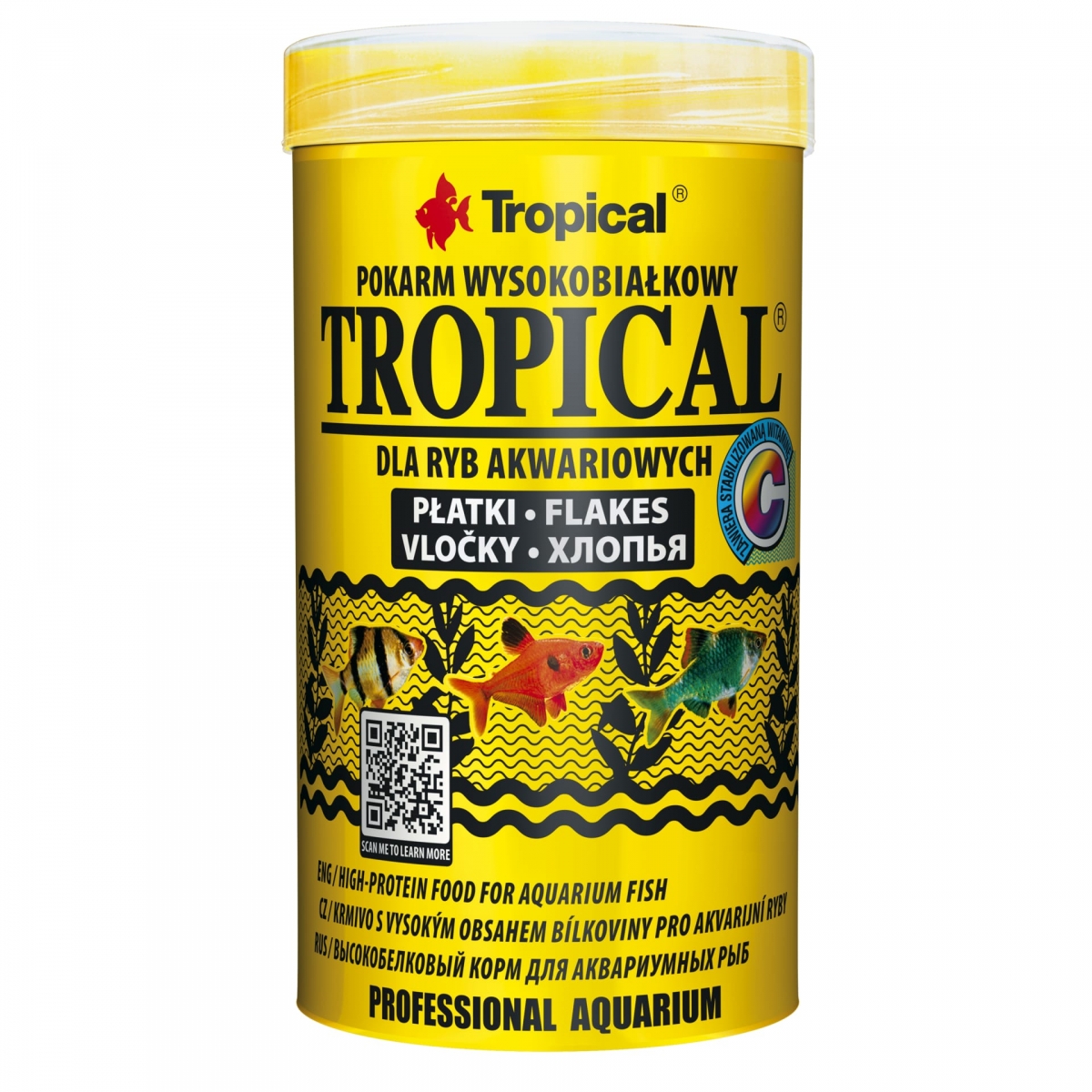 TROPICAL Tropical 250ml une nourriture de base en flocons, à haute teneur en protéine