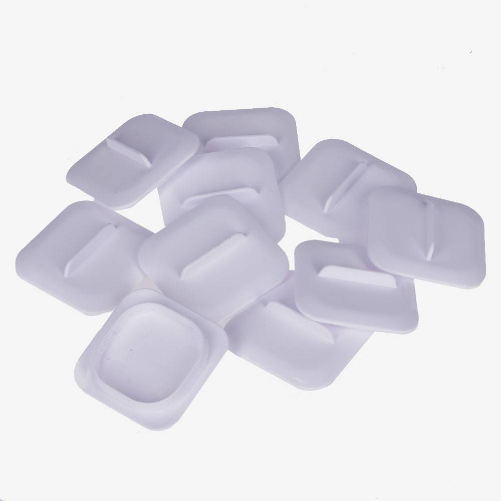 BIOPONIS Lot de 10 bouchons blancs pour emplacements inutilisés