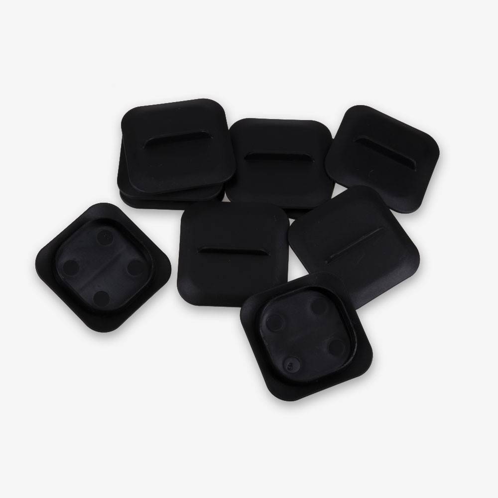 BIOPONIS Lot de 10 bouchons noirs pour emplacements inutilisés