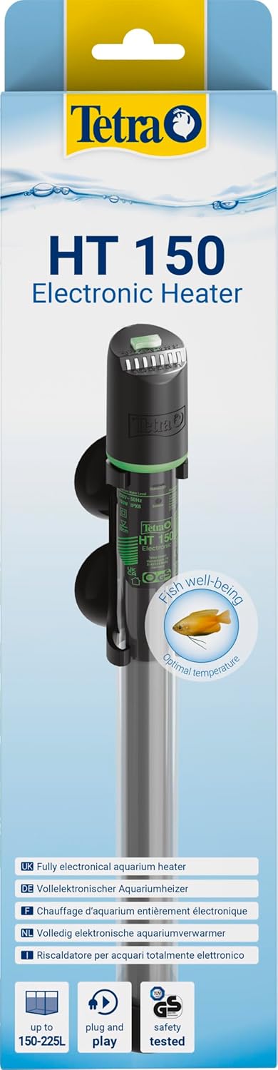 TETRA HT 150 Electronic chauffage 150W pour aquarium de 150 à 255 L avec régulateur électronique intégré