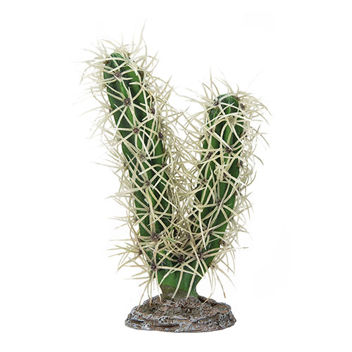 HOBBY Cactus Simpson 9 x 6 x 16 cm plante décorative artificielle pour terrarium