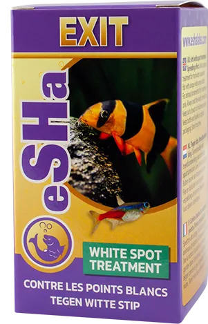 ESHA Exit 20 ml traitement contre les points blancs et l\'Oodinium chez les poissons d\'eau douce
