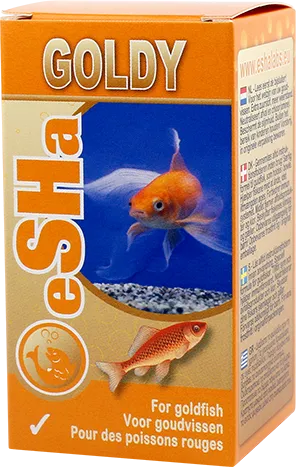 ESHA Goldy 10 ml assainit, conditionne l\'eau et protège les poissons d\'eau froides et tortues