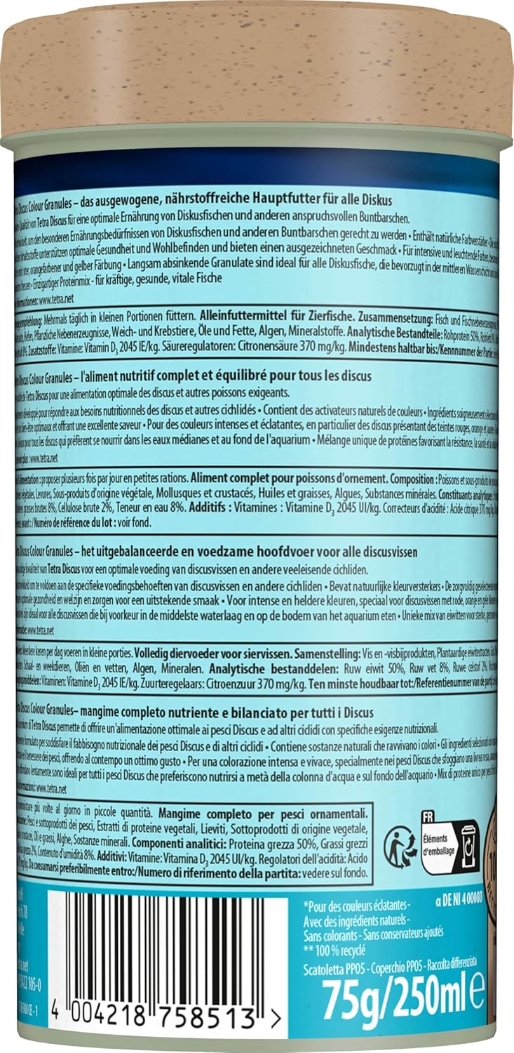 tetra-discus-colour-250-ml-aliment-complet-en-granules-rehaussant-la-couleur-des-discus-et-autres-cichlides-2