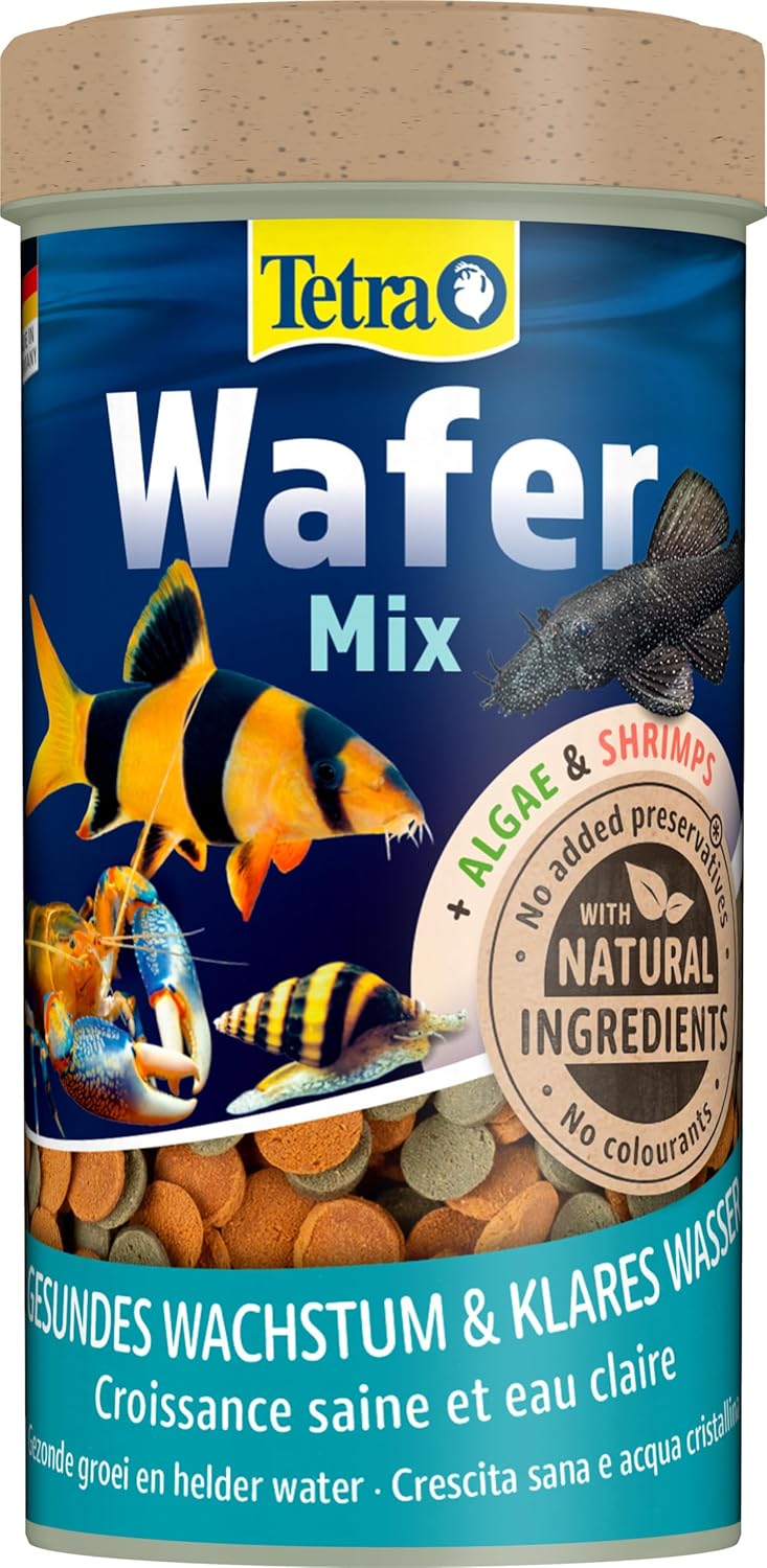 TETRA Wafer Mix 250 ml aliment complet en pastilles pour poissons de fond et crabes