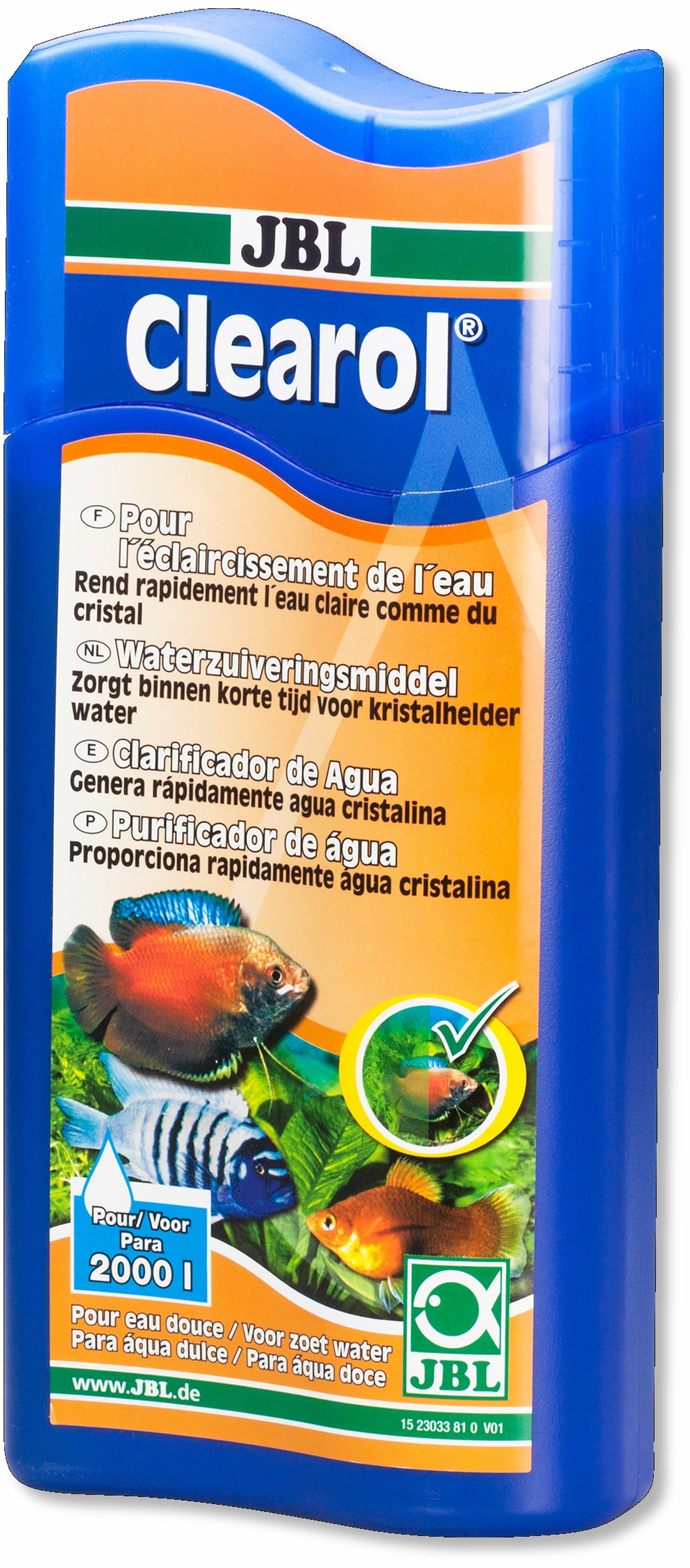 JBL Clearol 500 ml clarificateur d\'eau pour les aquariums d\'eau douce