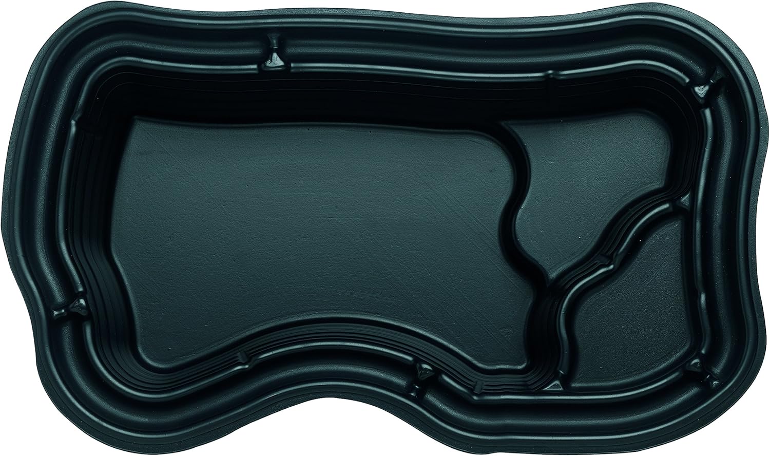 OASE Bassin préformé polyéthylène 1000L à enterrer dimensions 2,40 x 1,40 x 0,62 m