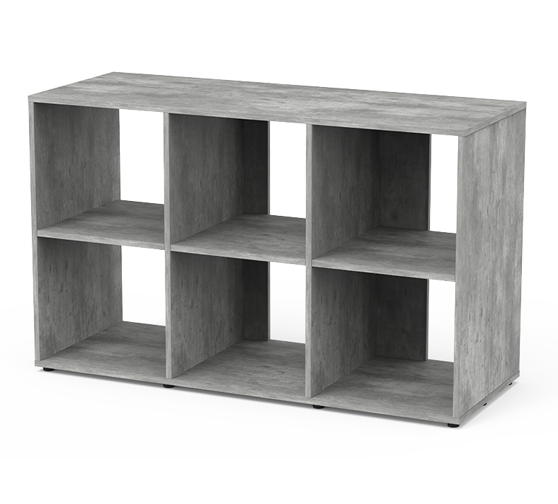 TERRATLANTIS Meuble Terrarium Standard 118 x 45 x 73 cm couleur Béton