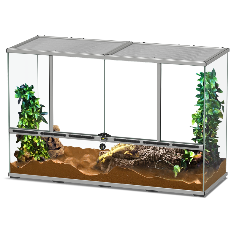 TERRATLANTIS Terrarium 118 x 45 x 75 cm Gris