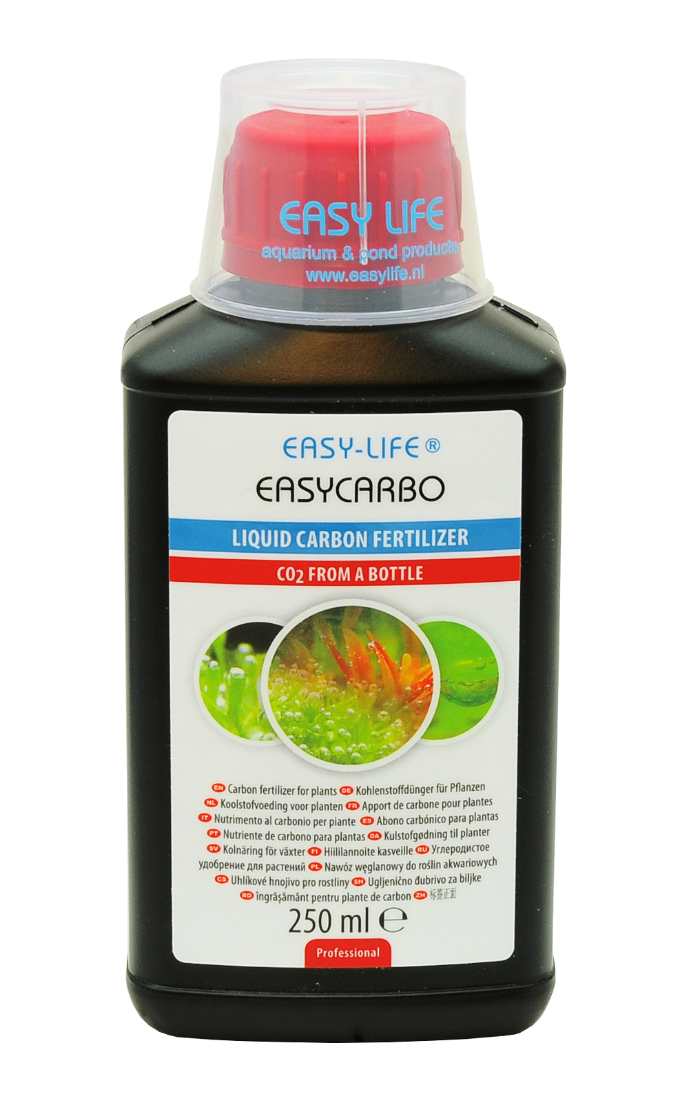 EASY-LIFE EasyCarbo 250ml source de carbone liquide pour plantes d\'aquarium et aide à la lutte contre les algues.