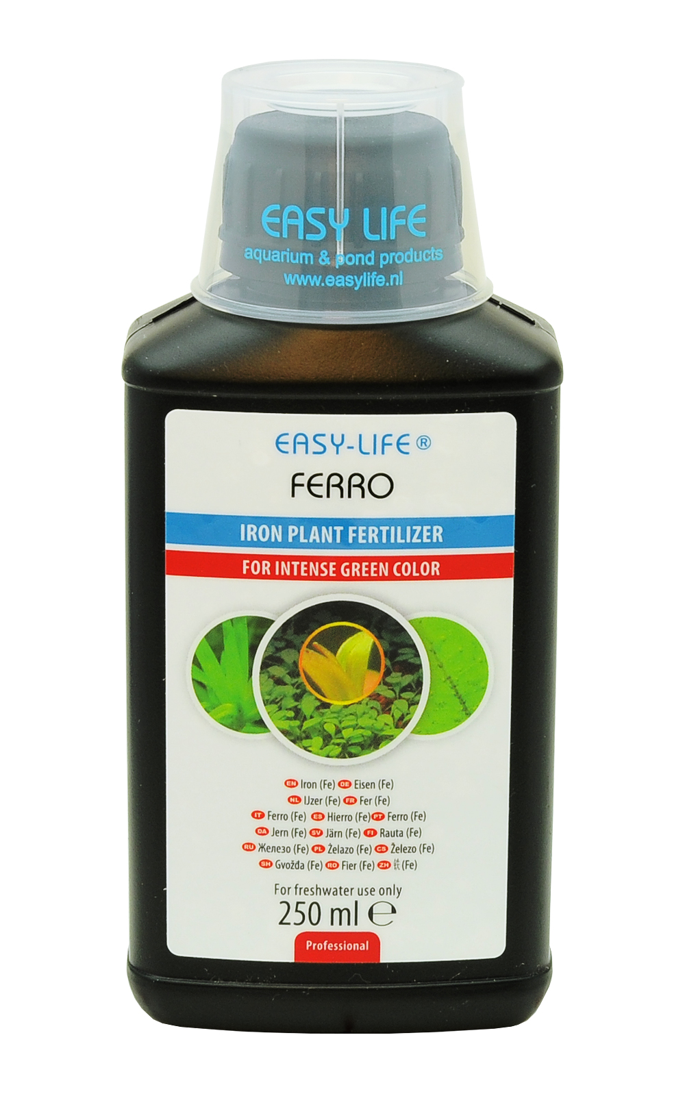 EASY-LIFE Ferro 250ml source de fer concentrée et puissante pour les plantes d\'aquarium. Traite jusqu\'à 2500 litres.
