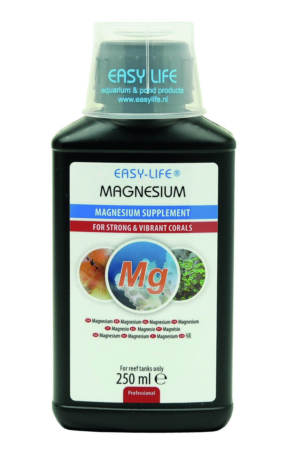 EASY-LIFE Magnesium 250ml source de magnésium concentrée et puissante pour des coraux sains et merveilleux