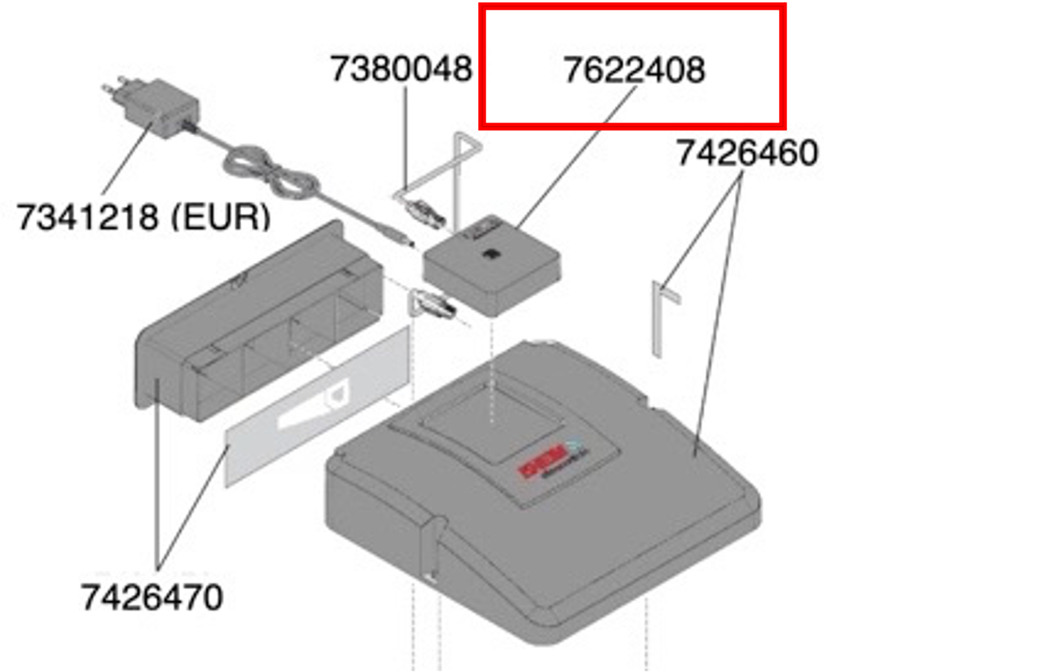 EHEIM 7622408 Contrôleur WiFi pour groupe froid Climacontrol+