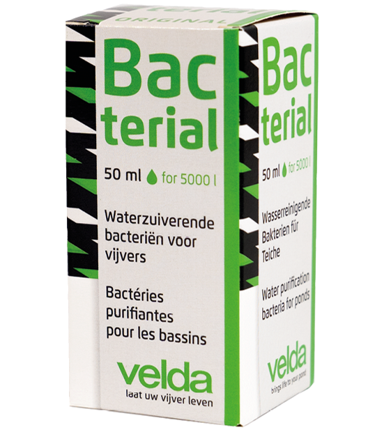 VELDA Bacterial 50 ml bactéries nitrifiantes de démarrage et maintenance pour bassin jusqu\'à 5000 L