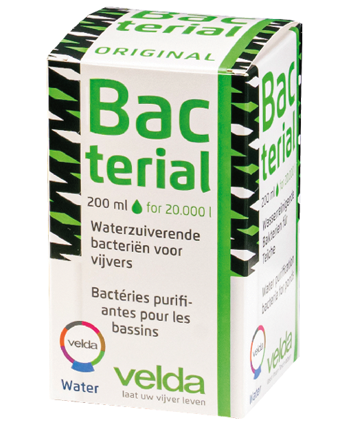 VELDA Bacterial 200 ml bactéries nitrifiantes de démarrage et maintenance pour bassin jusqu\'à 20000 L