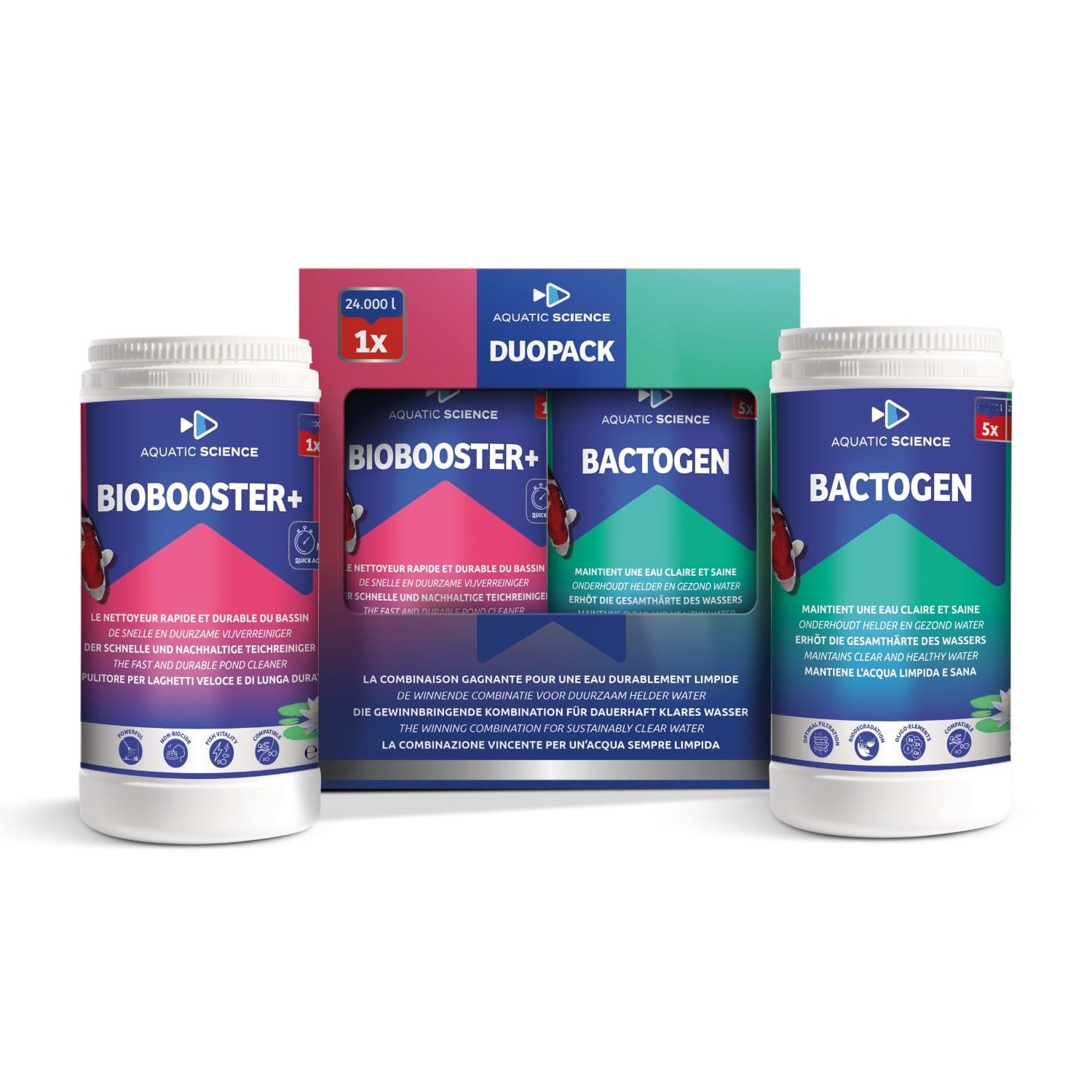 aquatic-science-duo-pack-24m3-biobooster-et-bactogen-kit-complet-de-bacteries-pour-bassin-traite-jusqu-a-24000-l