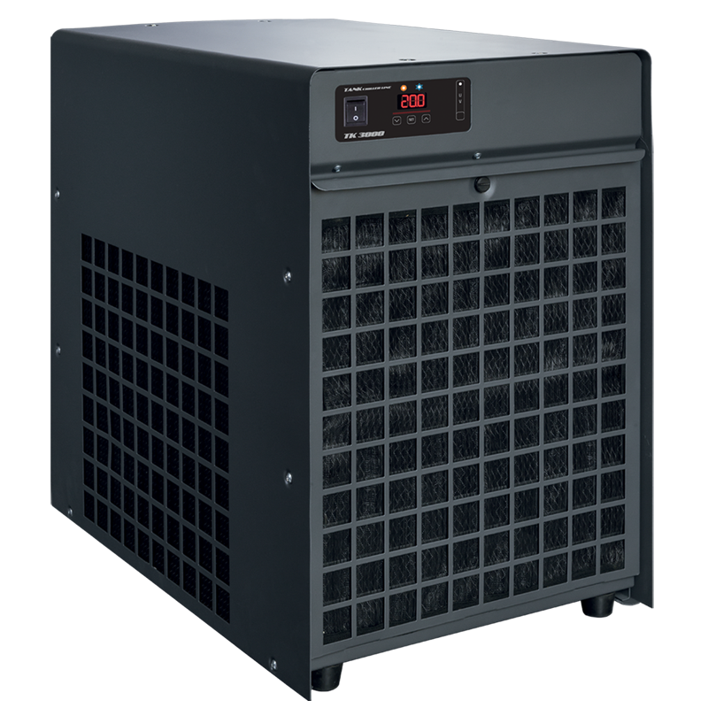 TECO TK3000H groupe froid refroidisseur avec chauffage et stérilisateur UV-C pour aquarium et viviers jusqu\'à 3000 L