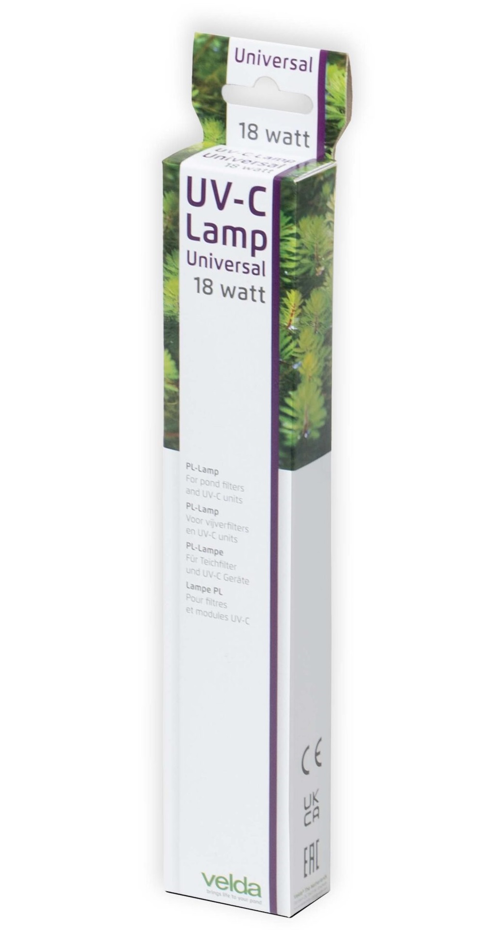 VELDA Lampe UV-C Germicide 18W culot 2G11