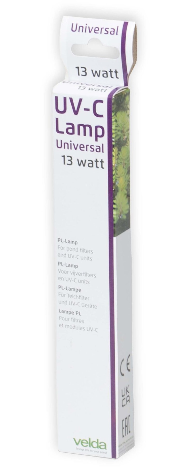 VELDA Lampe UV-C Germicide 13W culot G23