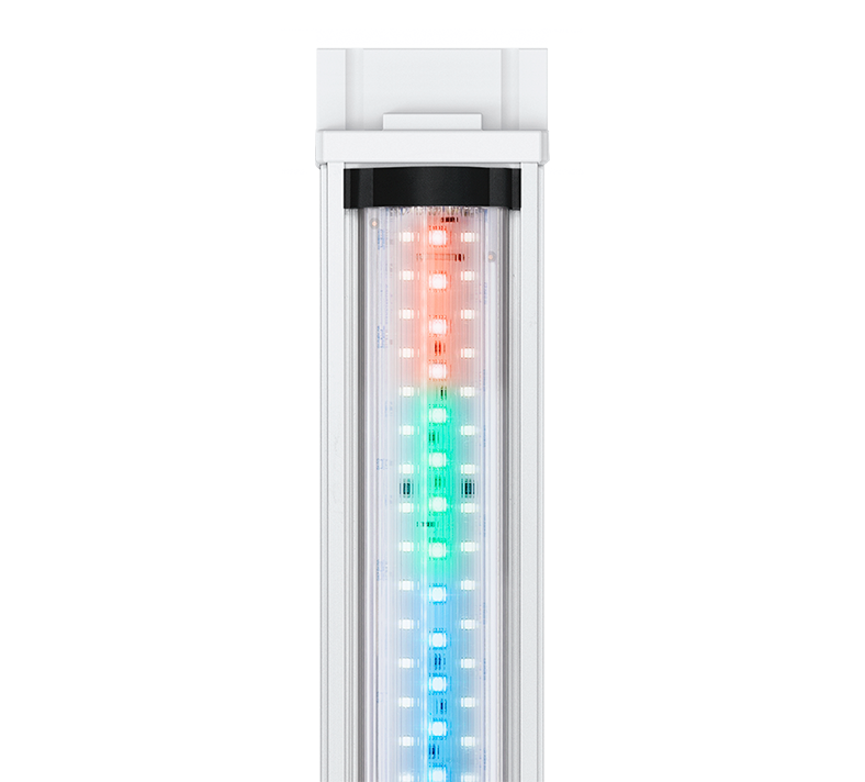 AQUATLANTIS Support Alu Blanc (001) + réglette LEDs Easy Led RGBW Ultra 84W pour Splendid 200 et Sublime 200