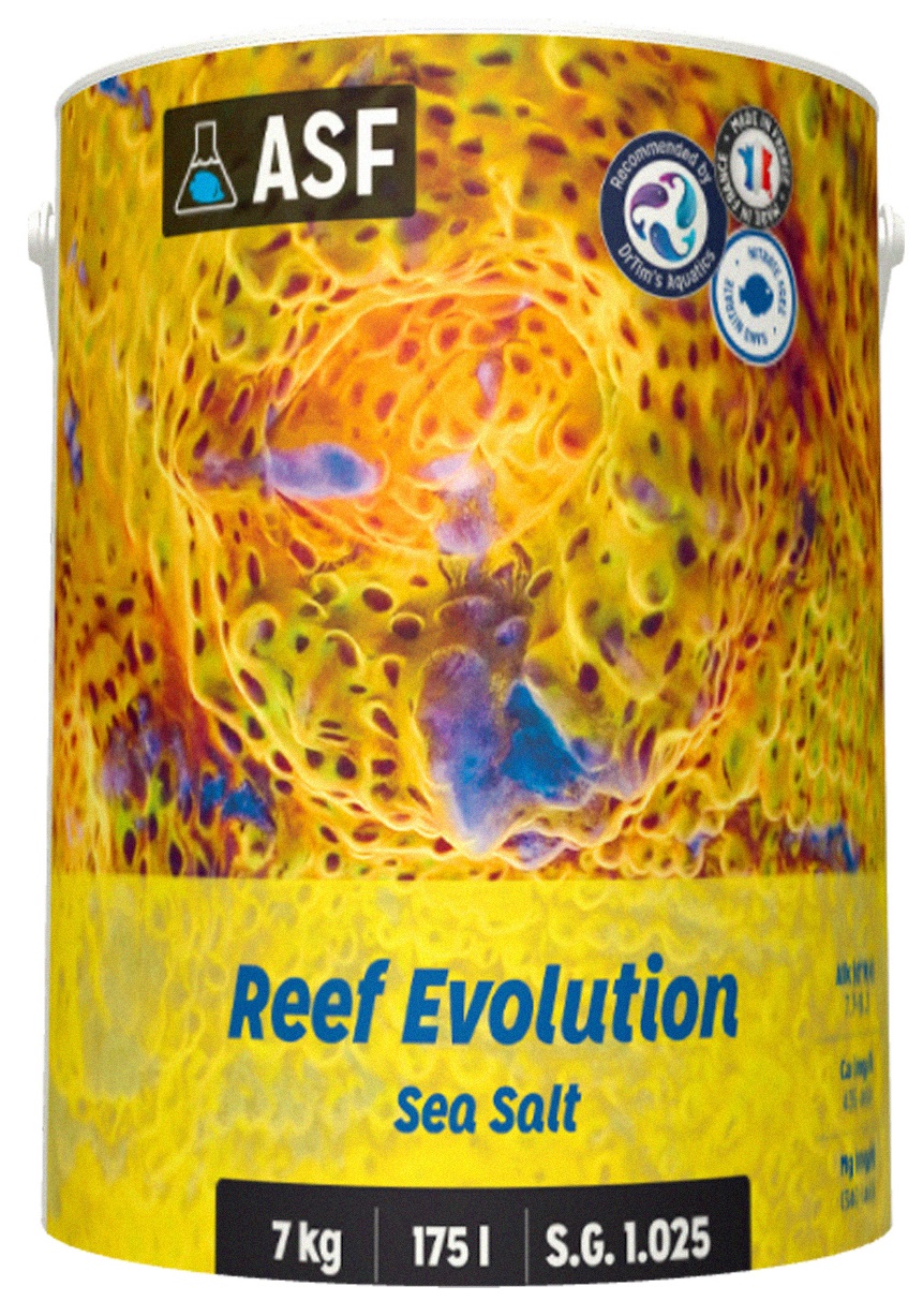 AQUARIUM SYSTEMS Reef Evolution 7 Kg sel enrichi idéal pour aquarium avec coraux mous, durs et poissons