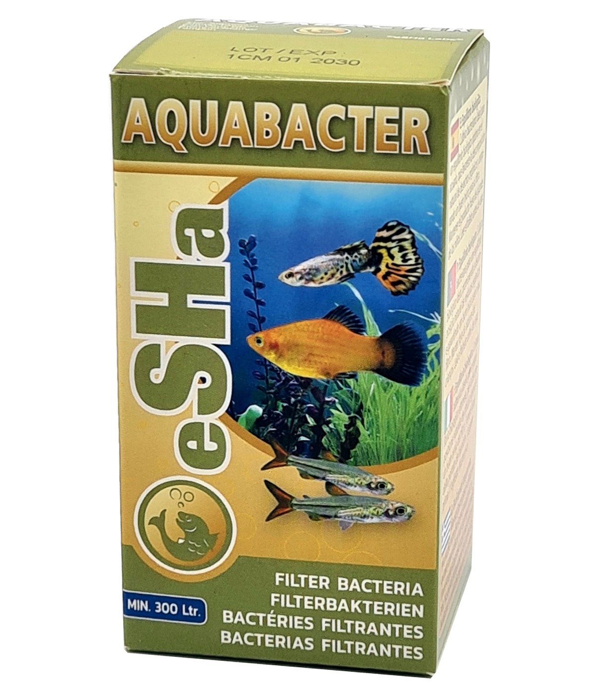 ESHA AquaBacter 27 ml bactéries de rééquilibrage pour aquarium d\'eau douce et d\'eau de mer