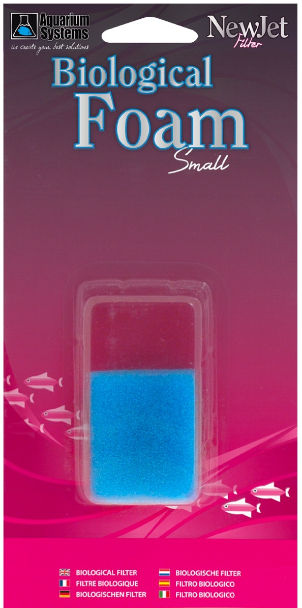 AQUARIUM SYSTEMS Mousse biologique pour filtre NewJet Filter Small