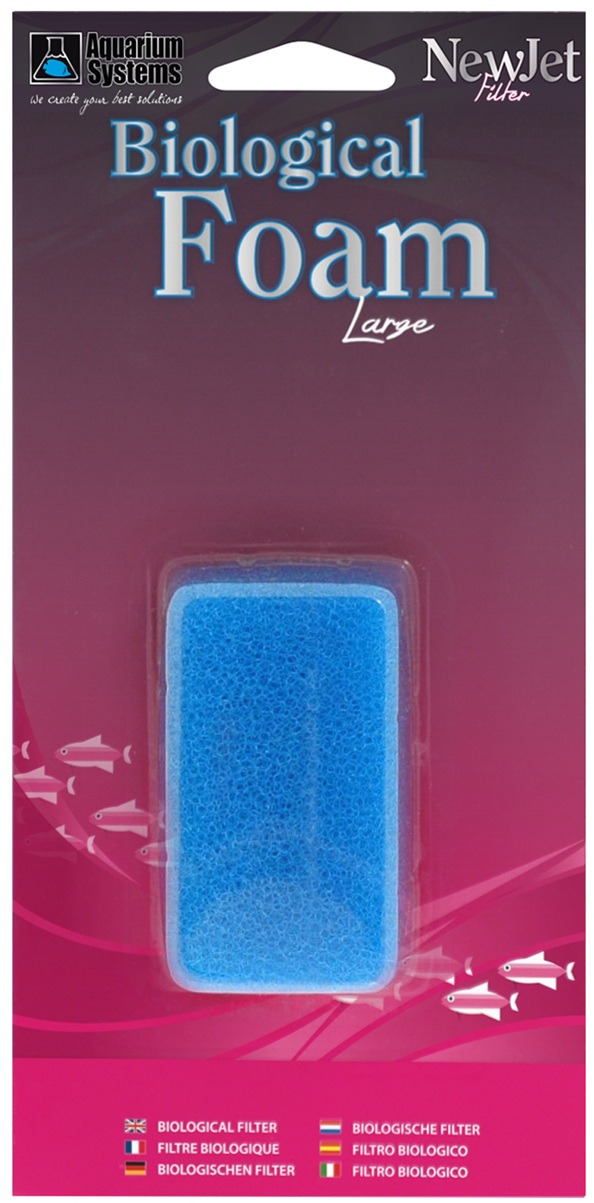 AQUARIUM SYSTEMS Mousse biologique pour filtre NewJet Filter Large