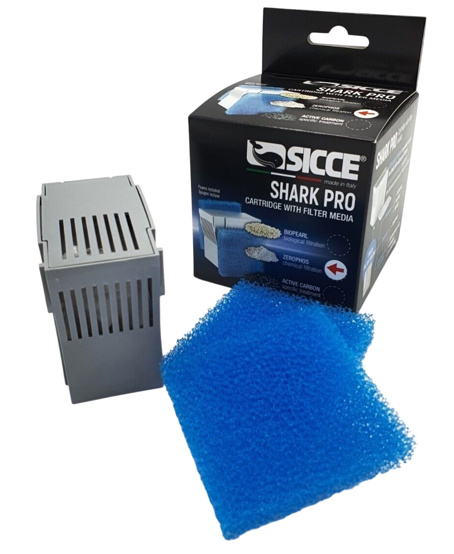 SICCE Cartouche de mousse + BioPearl pour filtre interne Shark Pro