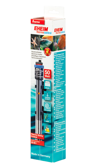 EHEIM ThermoControl 50 chauffage 50W pour aquarium de 25 à 60 L