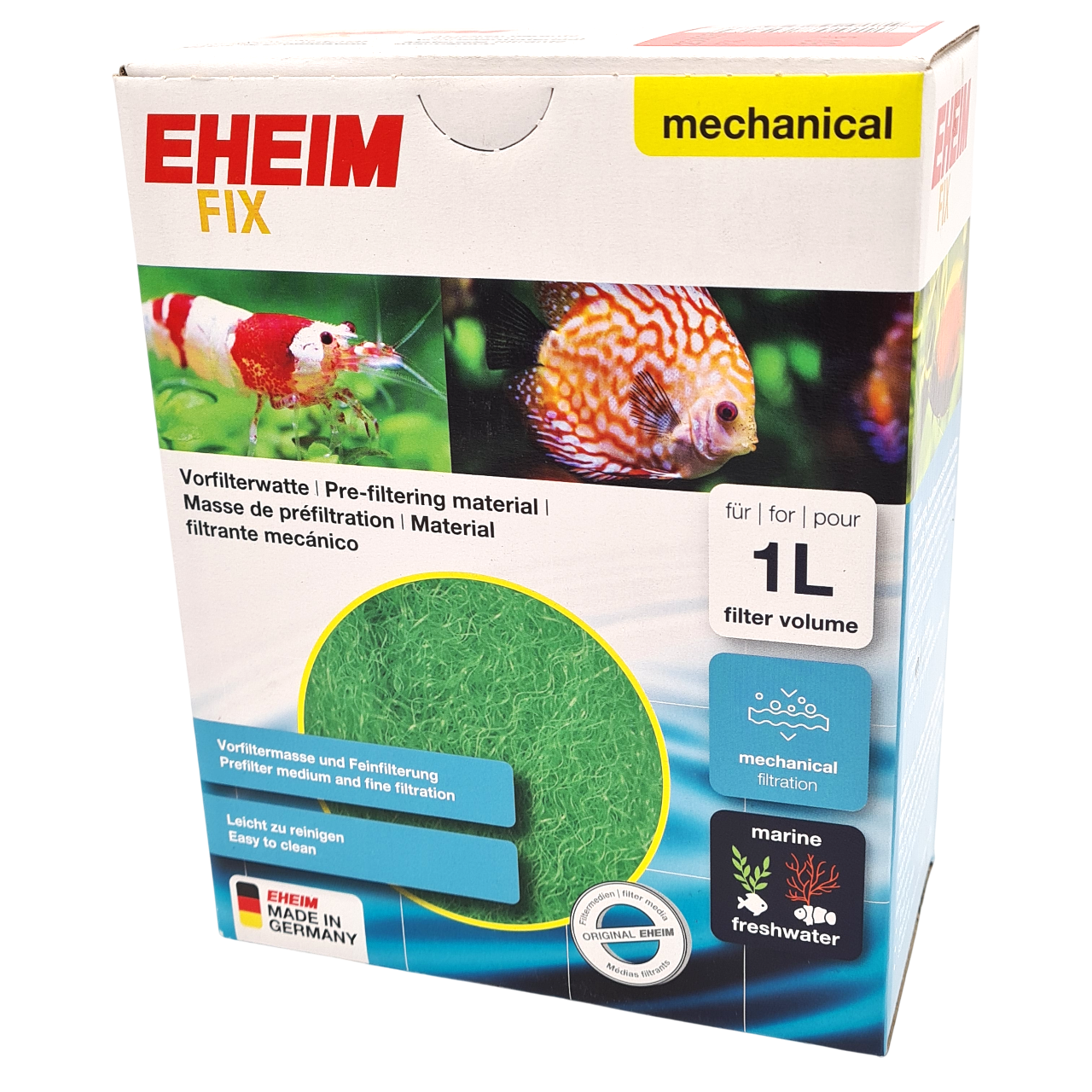 EHEIM Fix 1L materiau à structure spéciale pour filtration mécanique