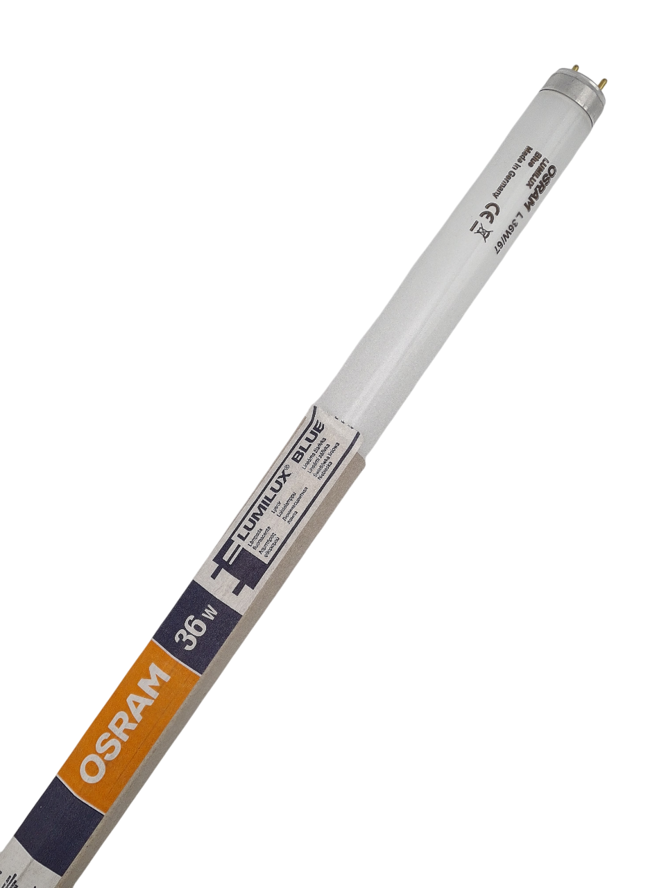 OSRAM Blue 36W tube T8 Bleu Actinic 20000°K d\'une longueur de 120 cm
