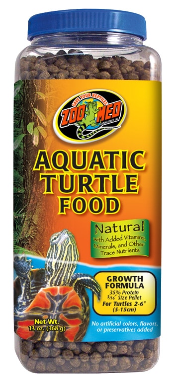 ZOOMED Natural Aquatic Turtle 368 gr nourriture complète pour tortues d\'eau de 5 à 15 cm