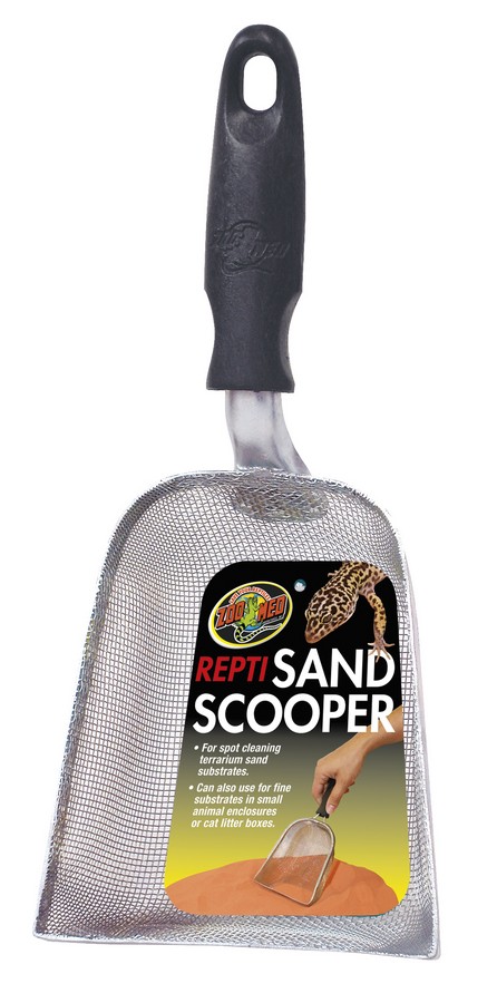 ZOOMED Repti Sand Scooper pelle à sable pour le nettoyage des substrats de sable de terrariums