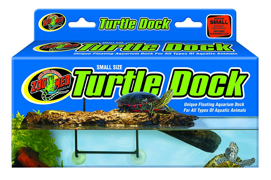 ZOOMED Turtle Dock Small terrasse flottante 28 x 12,7 cm pour tortues d\'eau