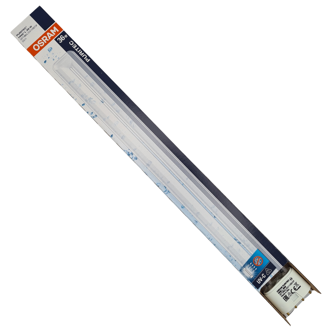 Ampoule UV-C 36W Osram Puritec HNS ampoule UV-C compact universelle 41,5 cm avec culot 2G11