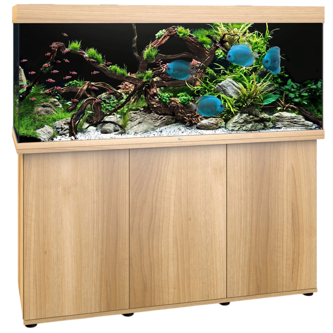 JUWEL Combinaison Rio 450 LED Chêne Clair aquarium 151 x 51 x 66 cm 450 L avec meuble SBX assorti
