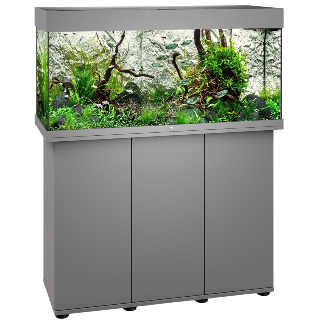 JUWEL Combinaison Rio 180 LED Gris aquarium 101 x 41 x 50 cm 180 L avec meuble SBX assorti