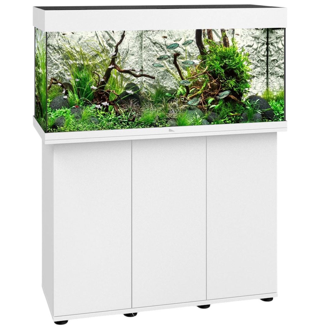 JUWEL Combinaison Rio 180 LED Blanc aquarium 101 x 41 x 50 cm 180 L avec meuble SBX assorti