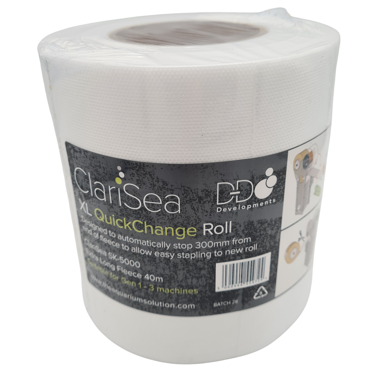 D-D SK5000FF XL G2 rouleau papier de rechange 40 m pour filtre ClariSea SK5000 et SK15